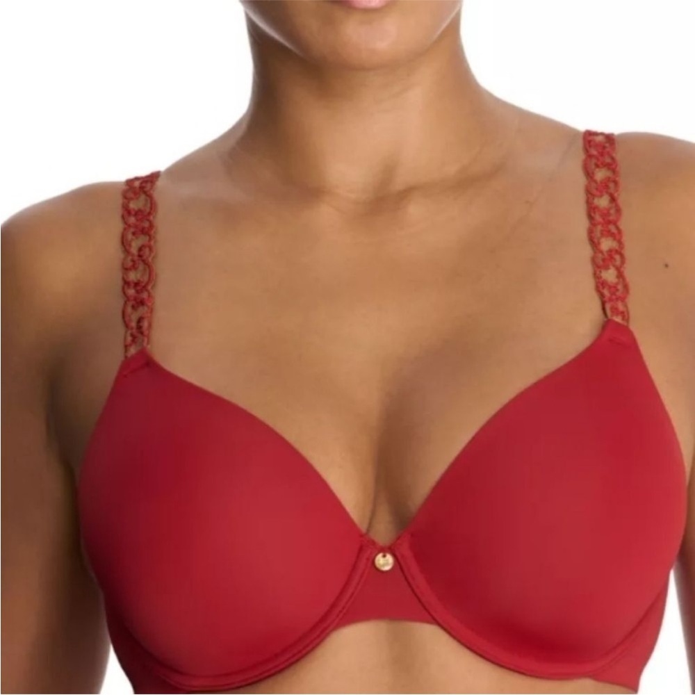 Natori Pure Luxe Custom Coverage Underwire Bra Size 32C